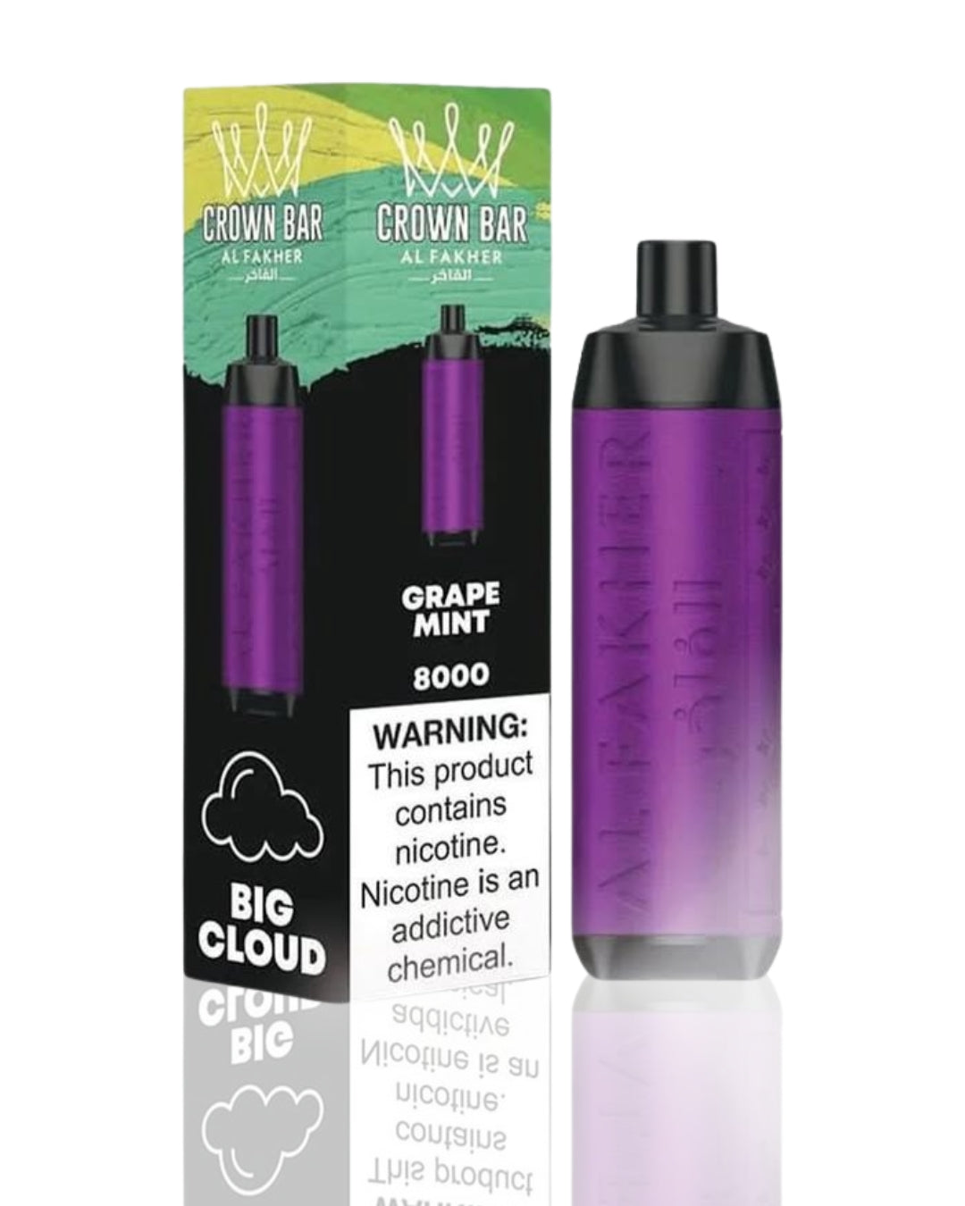 Al Fakher Crown Bar 8000 Puffs