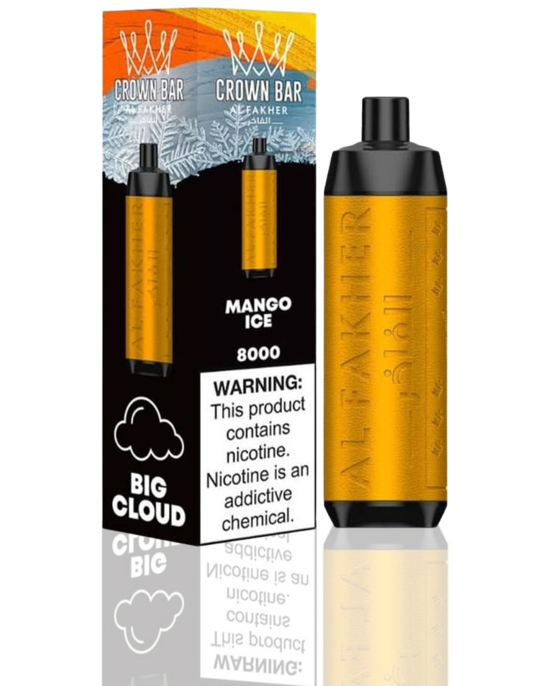 Al Fakher Crown Bar 8000 Puffs