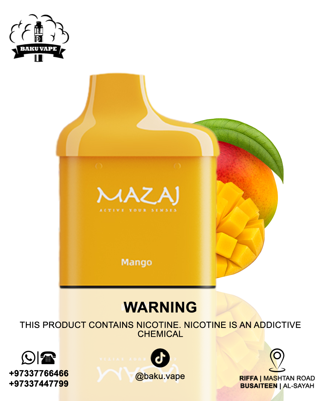 Mazaj Switch 12000 Puffs Disposable Vape Pod