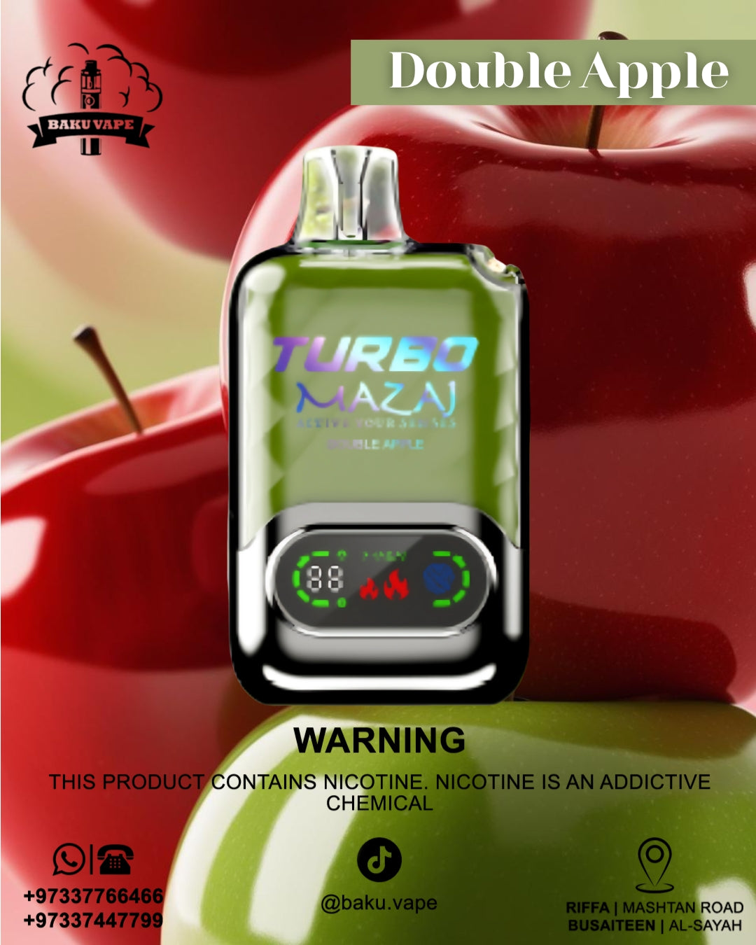 Mazaj Turbo 15000 Disposable Pod Device