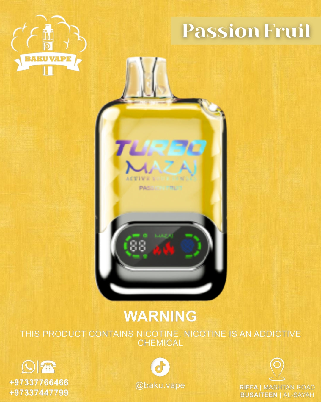 Mazaj Turbo 15000 Disposable Pod Device