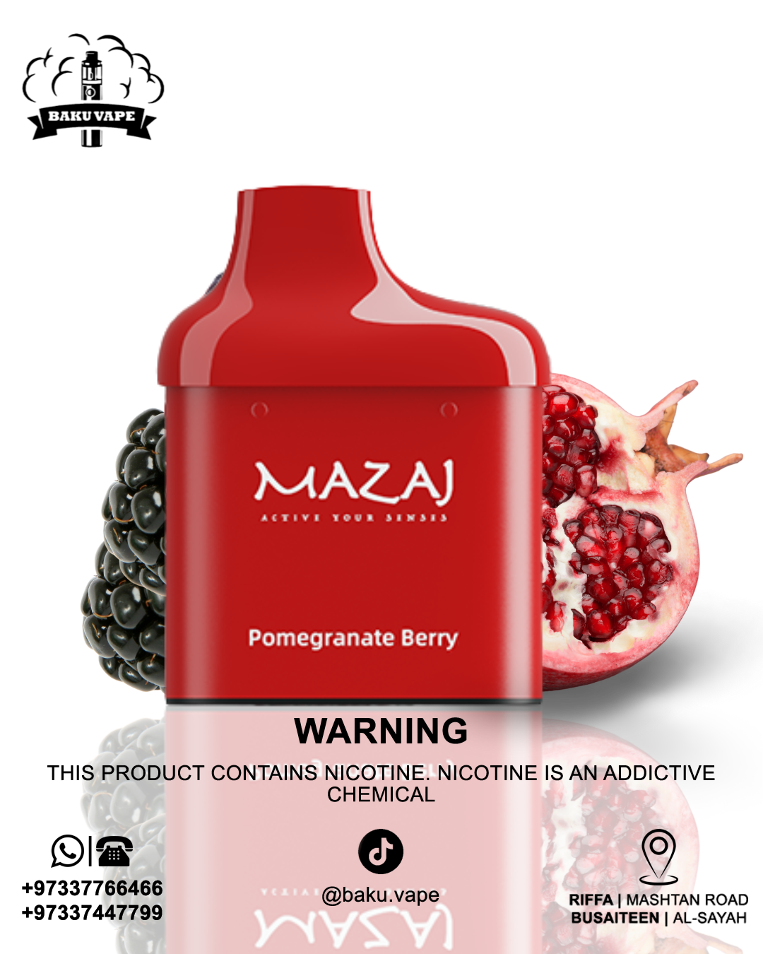 Mazaj Switch 12000 Puffs Disposable Vape Pod